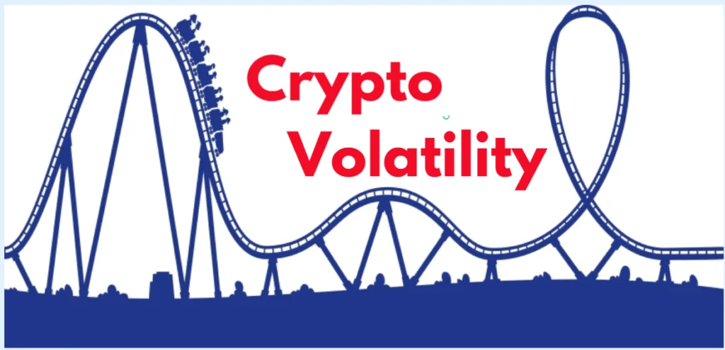 Vysok&aacute; volatilita krypto
