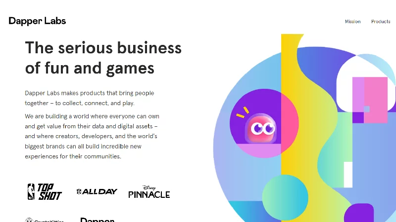 Dapper labs služby v&yacute;voja blockchain hier
