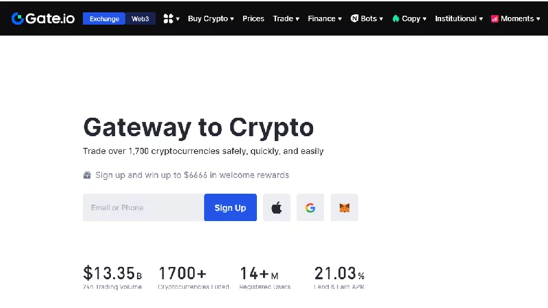 Gate io p2p